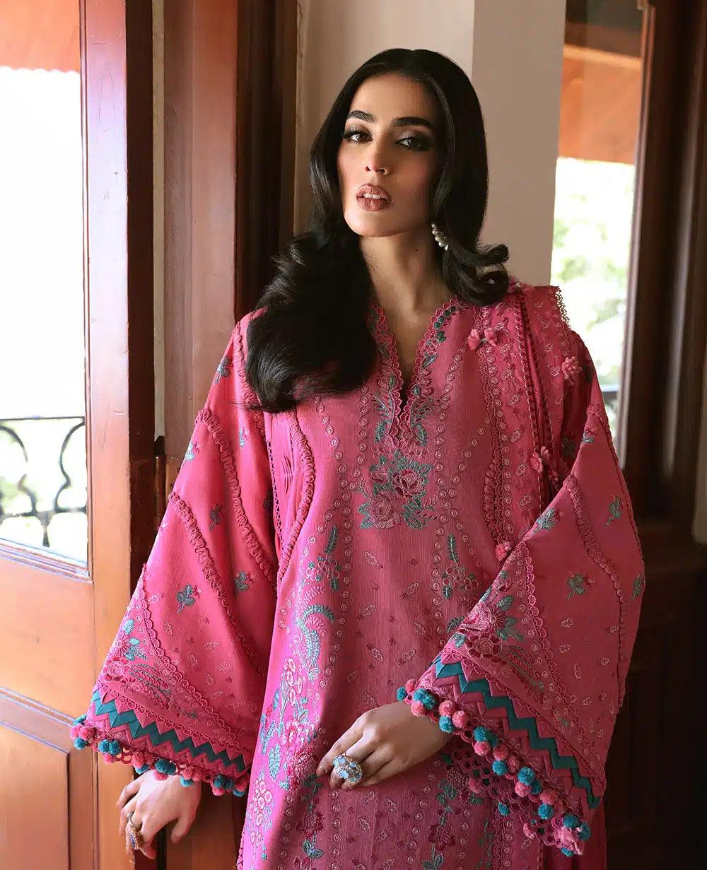 Republic Womenswear | Noemei Luxury Shawl 23 | NWU23-D5-A - Rang-e-Khaas