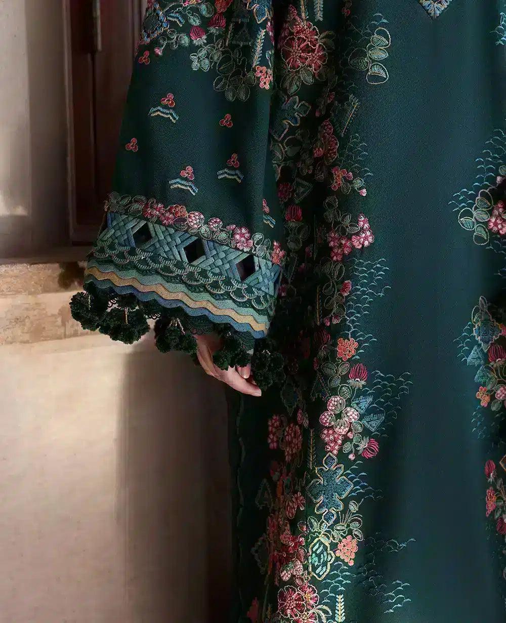 Republic Womenswear | Noemei Luxury Shawl 23 | NWU23-D6-B - Rang-e-Khaas