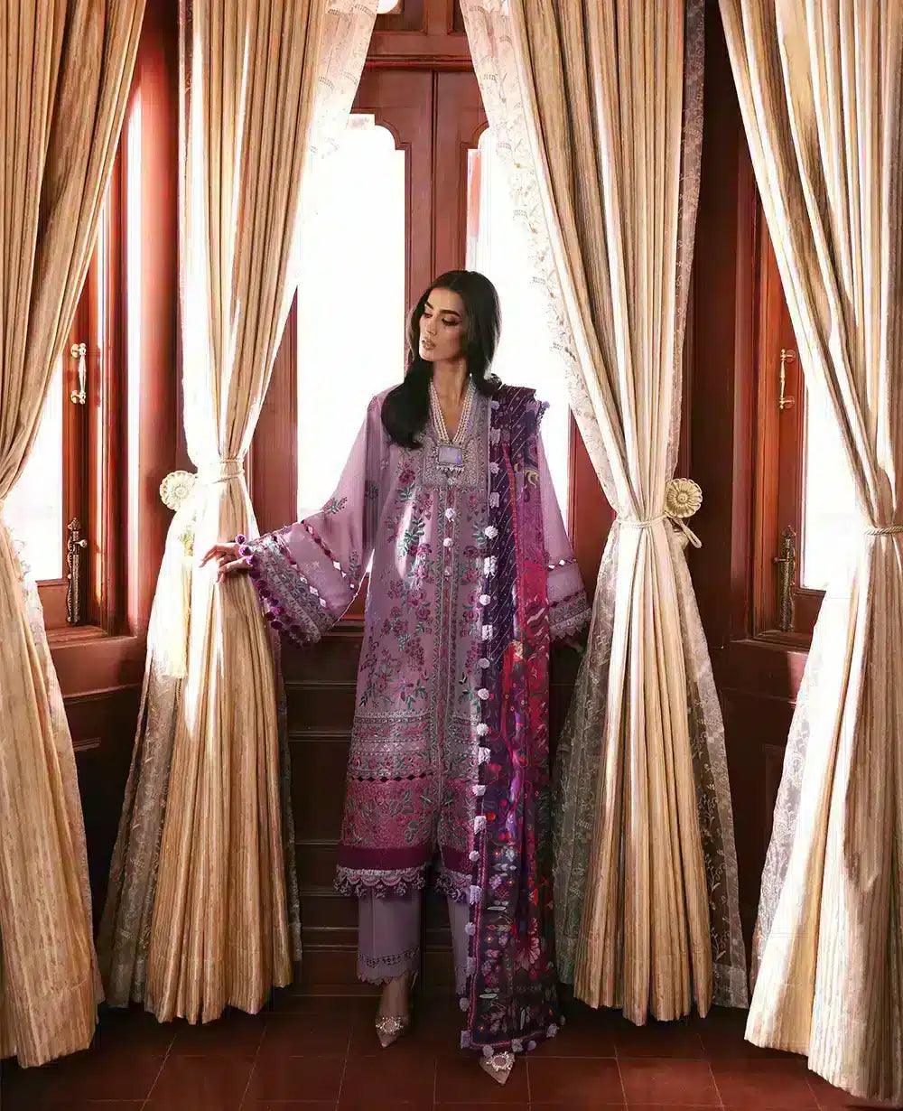 Republic Womenswear | Noemei Luxury Shawl 23 | NWU23-D7-A - Rang-e-Khaas