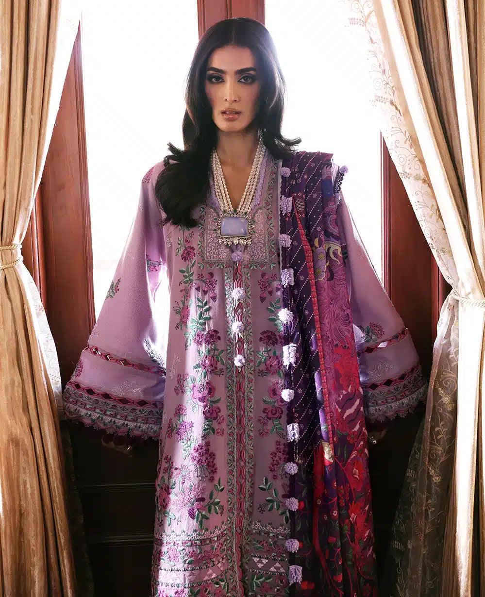 Republic Womenswear | Noemei Luxury Shawl 23 | NWU23-D7-A - Rang-e-Khaas