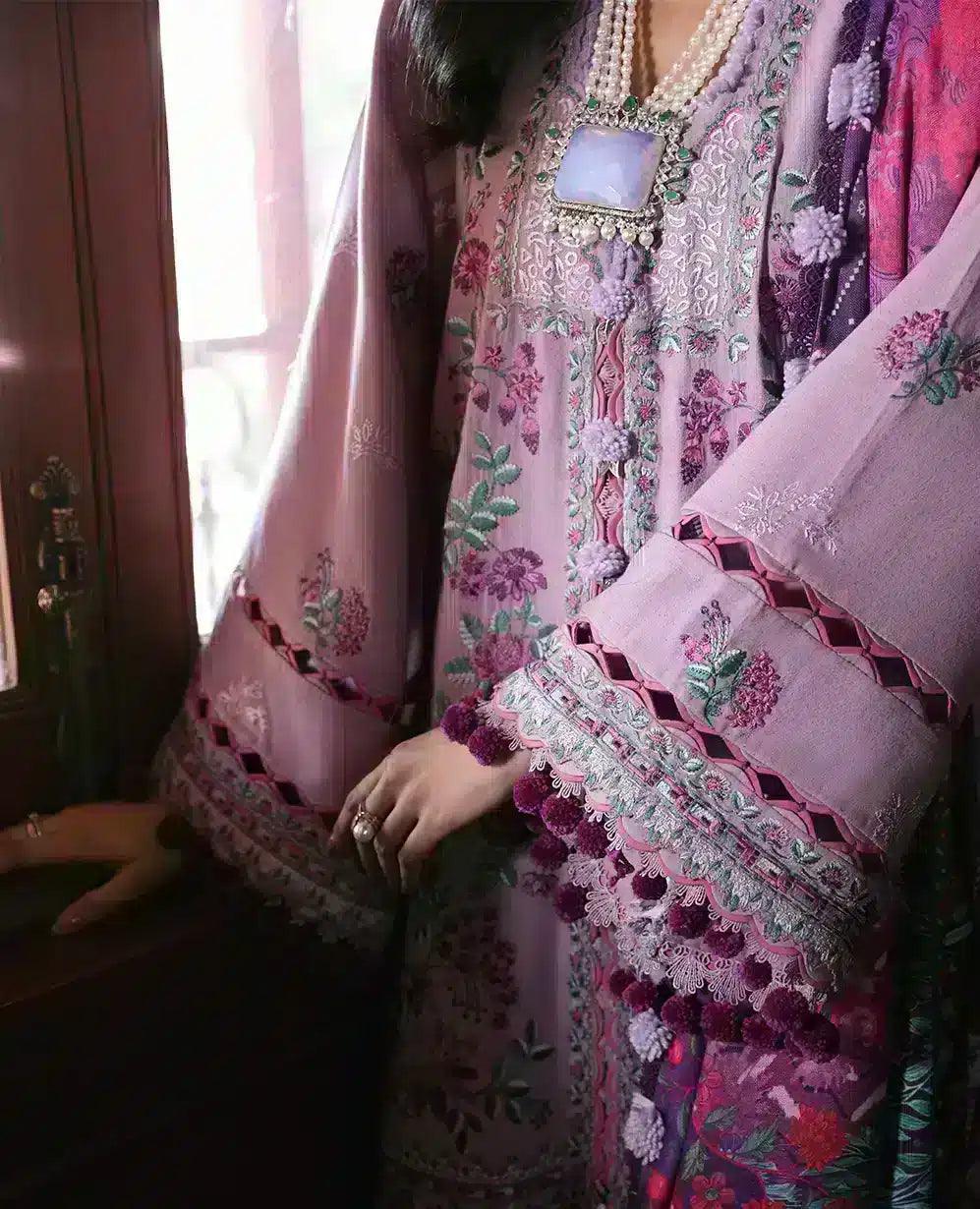 Republic Womenswear | Noemei Luxury Shawl 23 | NWU23-D7-A - Rang-e-Khaas