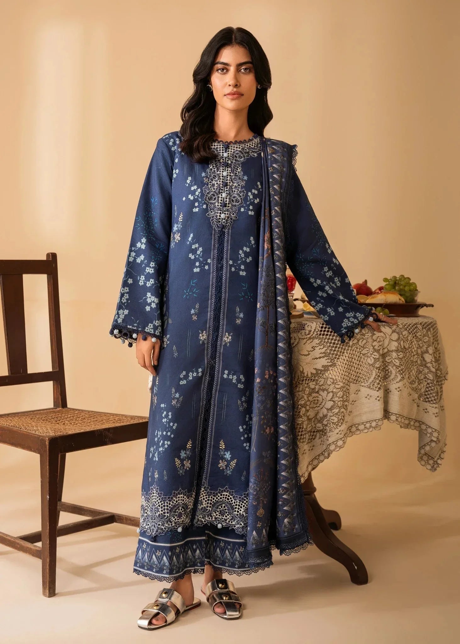 Nureh | Shades of Winter | LYRA (AZ-08) - Rang-e-Khaas