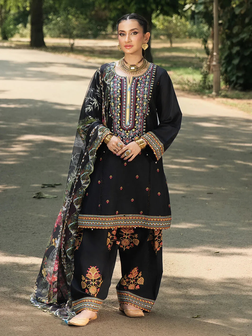 Hemstitch | The Garden Lawn | Night Jasmine - Rang-e-Khaas