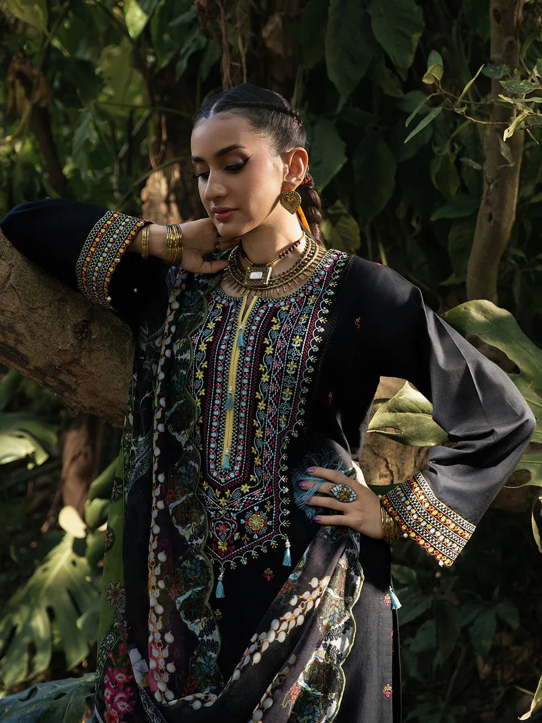 Hemstitch | The Garden Lawn | Night Jasmine - Rang-e-Khaas