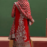 Afrozeh Shehnai Wedding Formal 3Pc Suit AFS-24-02 Nishat