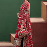 Afrozeh Shehnai Wedding Formal 3Pc Suit AFS-24-02 Nishat