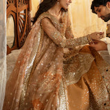 Hayat by Afrozeh Embroidered Net 3Pc Suit AFH-24-06 NOORAY