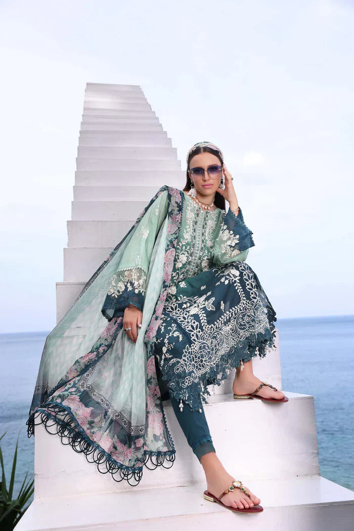 Noor by Saadia Asad | Luxe Printkari 24 | D2-A - Rang-e-Khaas