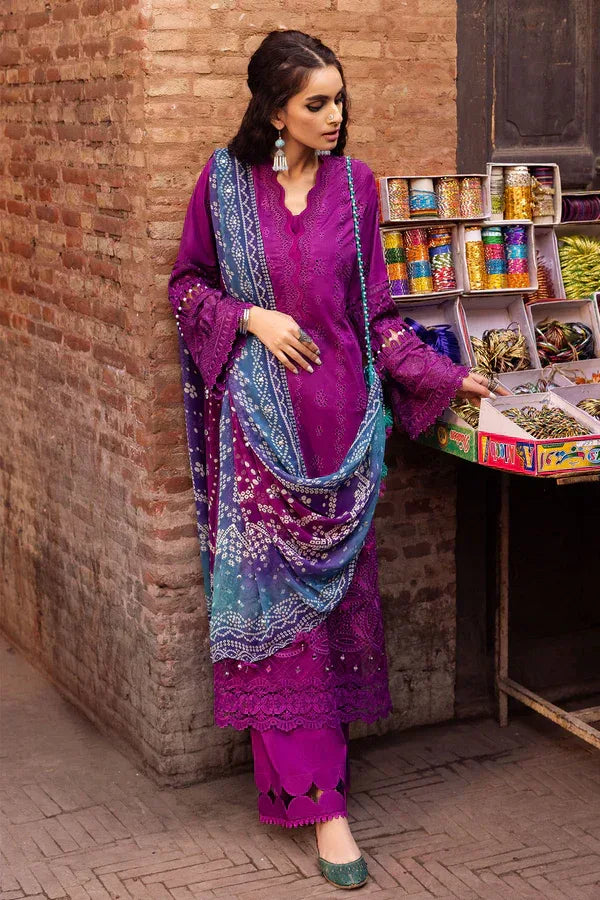 Nureh | Bazaar Lawn Chikankari 24 | NS-125 - Rang-e-Khaas