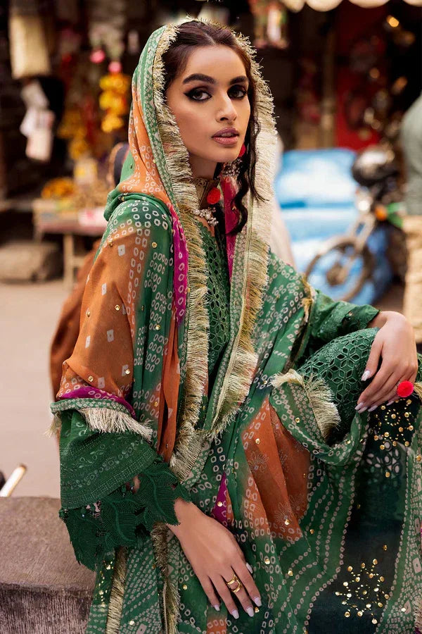 Nureh | Bazaar Lawn Chikankari 24 | NS-126 - Rang-e-Khaas
