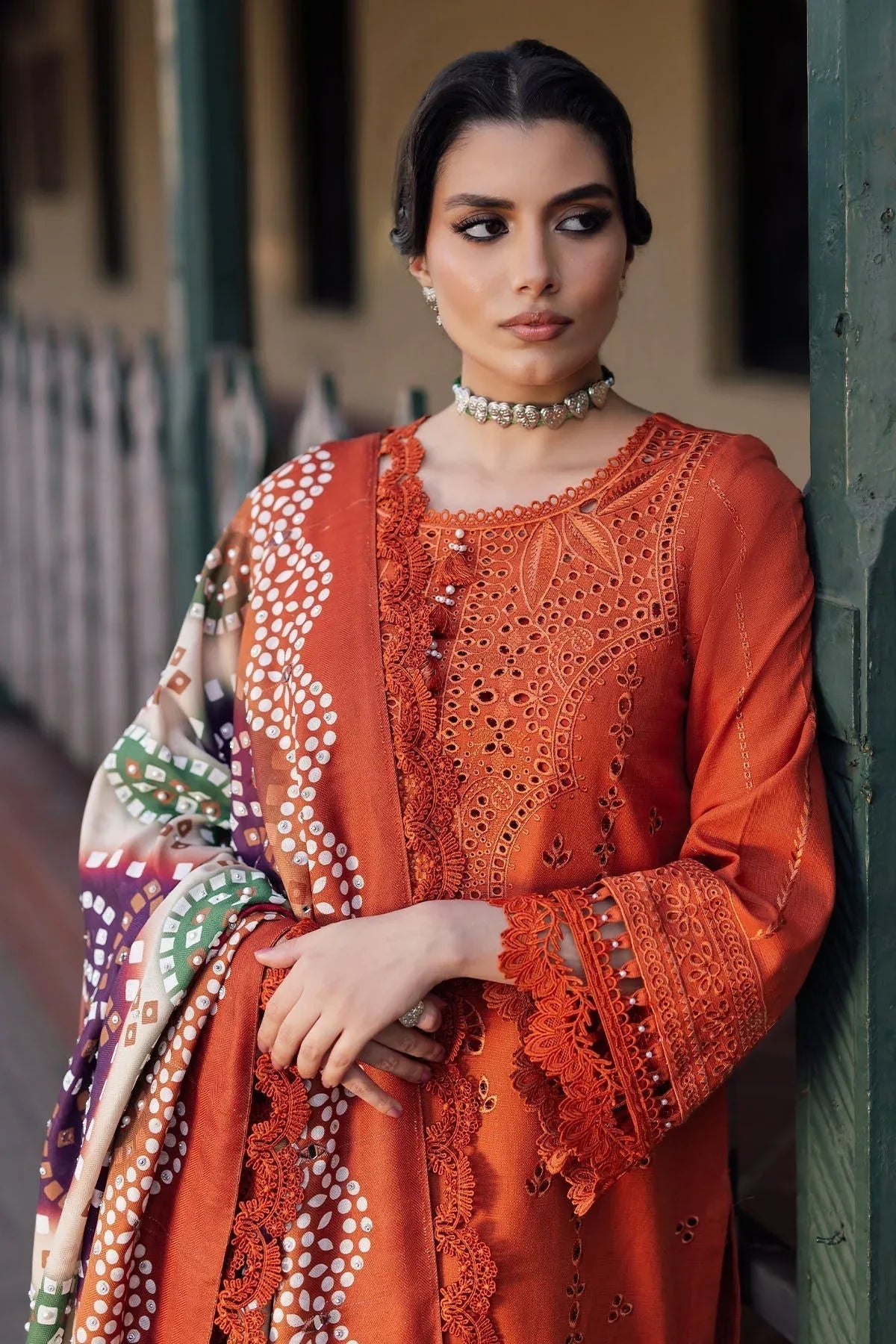 Nureh | Bazaar Winter 24 |  NE-116 - Rang-e-Khaas