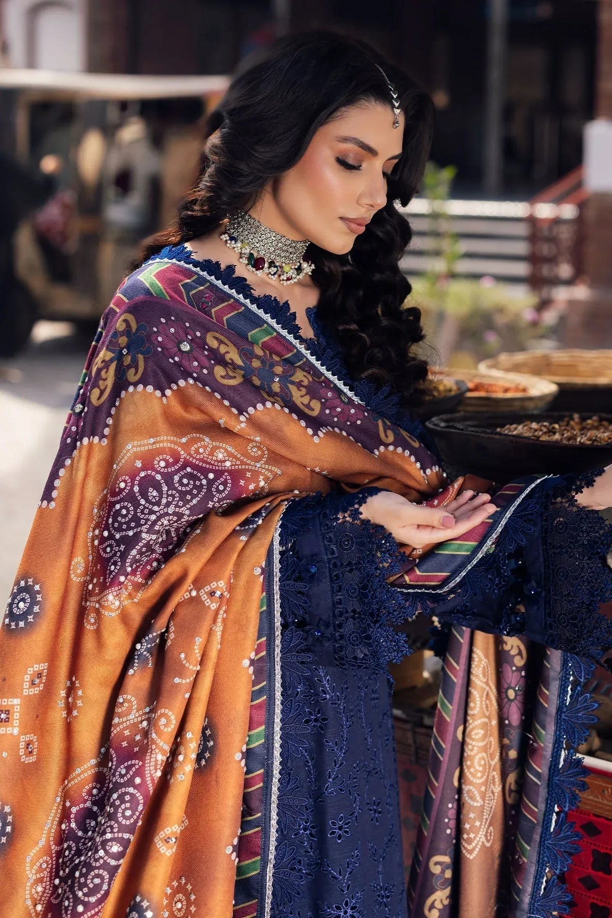 Nureh | Bazaar Winter 24 |  NE-114 - Rang-e-Khaas