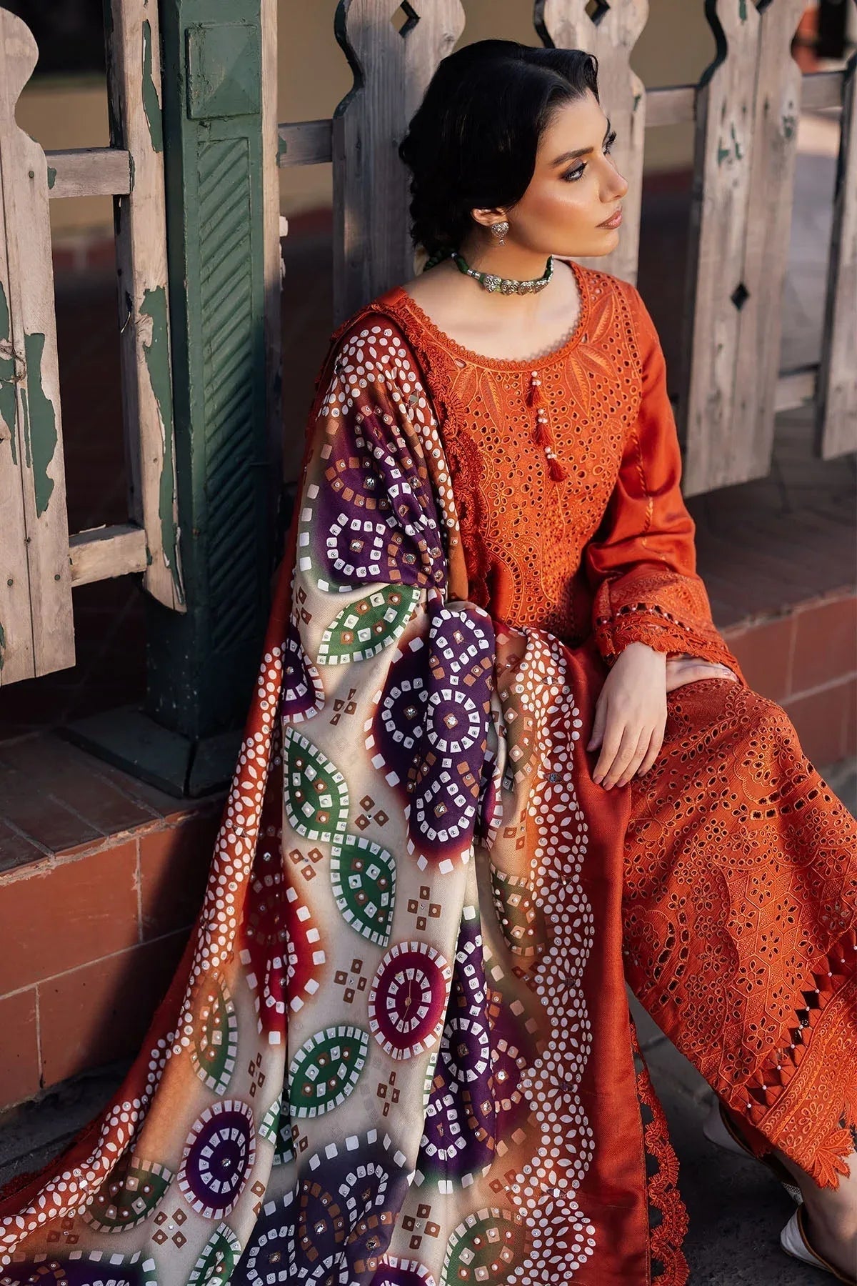 Nureh | Bazaar Winter 24 |  NE-116 - Rang-e-Khaas
