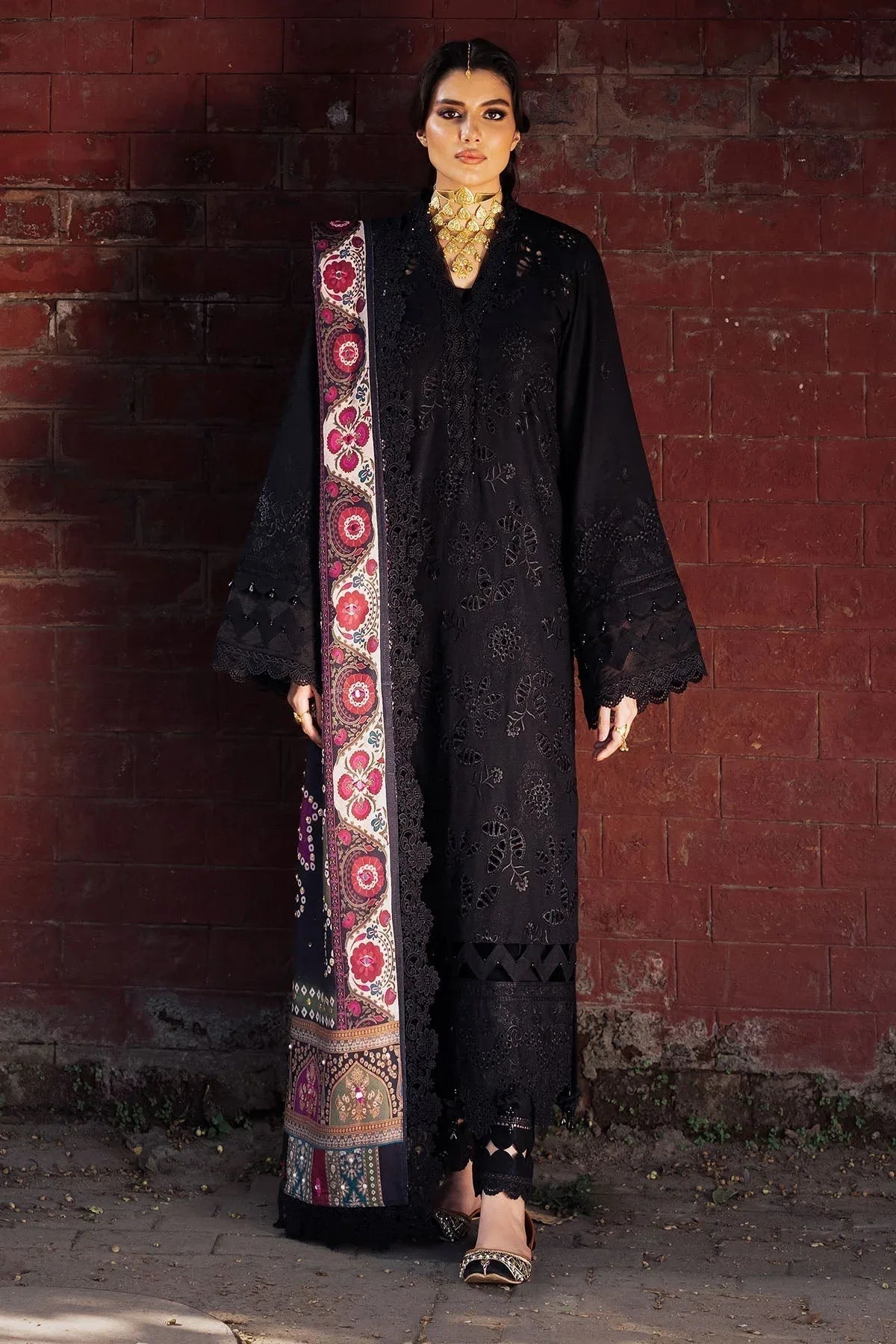 Nureh | Bazaar Winter 24 |  NE-115 - Rang-e-Khaas