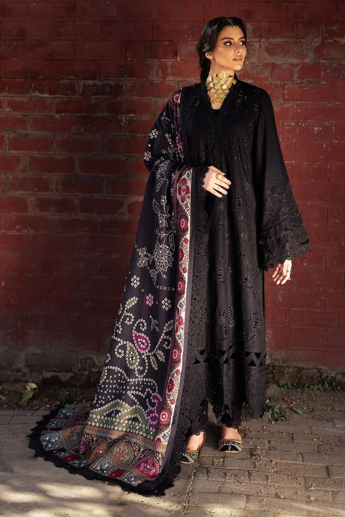 Nureh | Bazaar Winter 24 |  NE-115 - Rang-e-Khaas