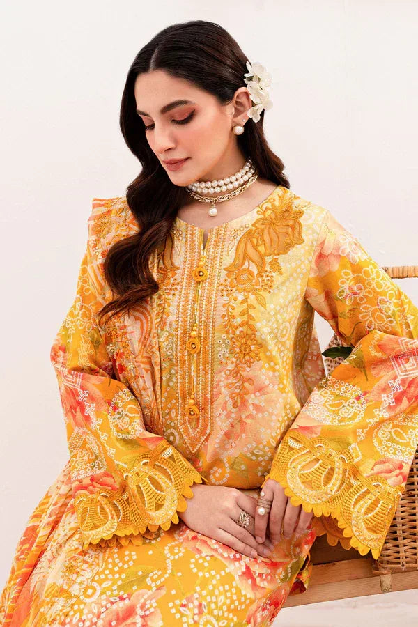 Nureh | Gardenia Lawn 24 | NSG-143 - Rang-e-Khaas