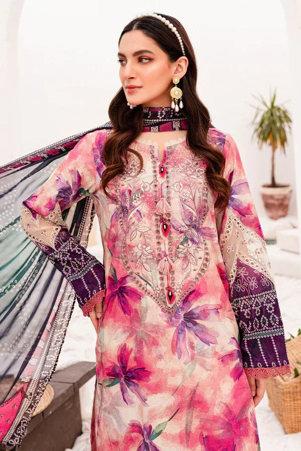 Nureh | Gardenia Lawn 24 | NSG-146 - Rang-e-Khaas