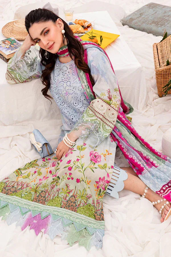 Nureh | Gardenia Lawn 24 | NSG-141 - Rang-e-Khaas