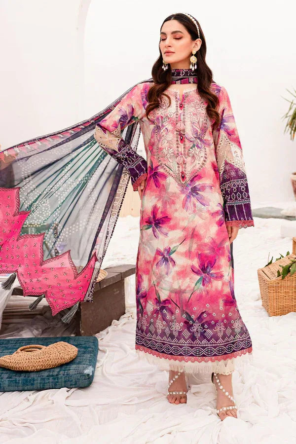 Nureh | Gardenia Lawn 24 | NSG-146 - Rang-e-Khaas