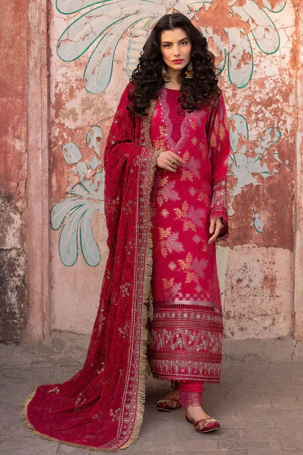 Nureh | Jacquard Lawn | Miha - Rang-e-Khaas