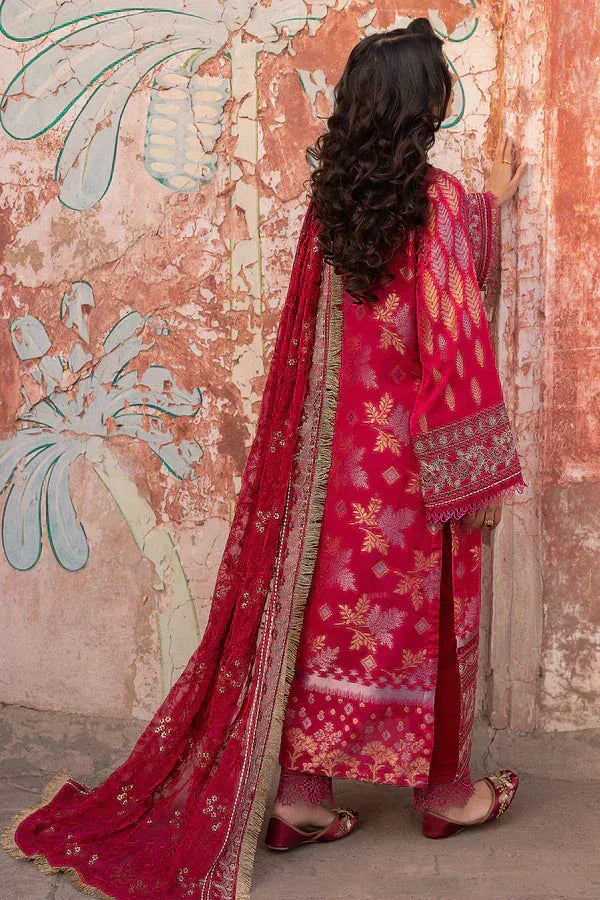 Nureh | Jacquard Lawn | Miha - Rang-e-Khaas