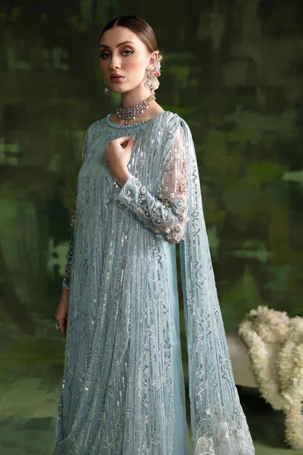 Nureh | Wedding Formals 24 | Aqua Moon - Rang-e-Khaas