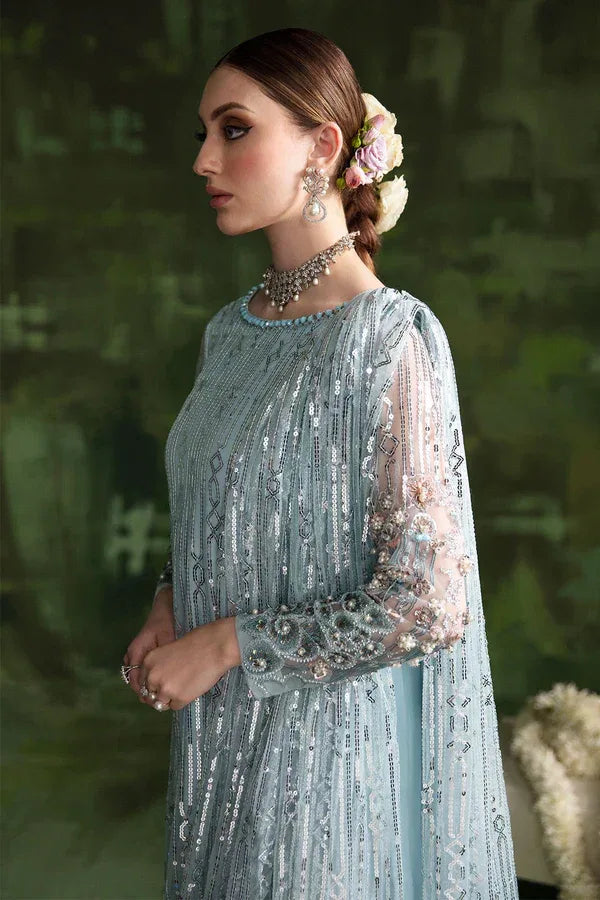 Nureh | Wedding Formals 24 | Aqua Moon - Rang-e-Khaas