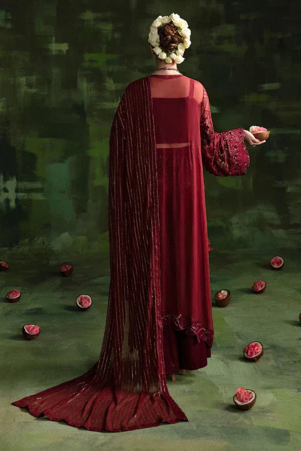 Nureh | Wedding Formals 24 | Russian Red - Rang-e-Khaas