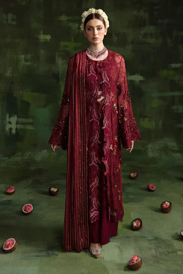 Nureh | Wedding Formals 24 | Russian Red - Rang-e-Khaas