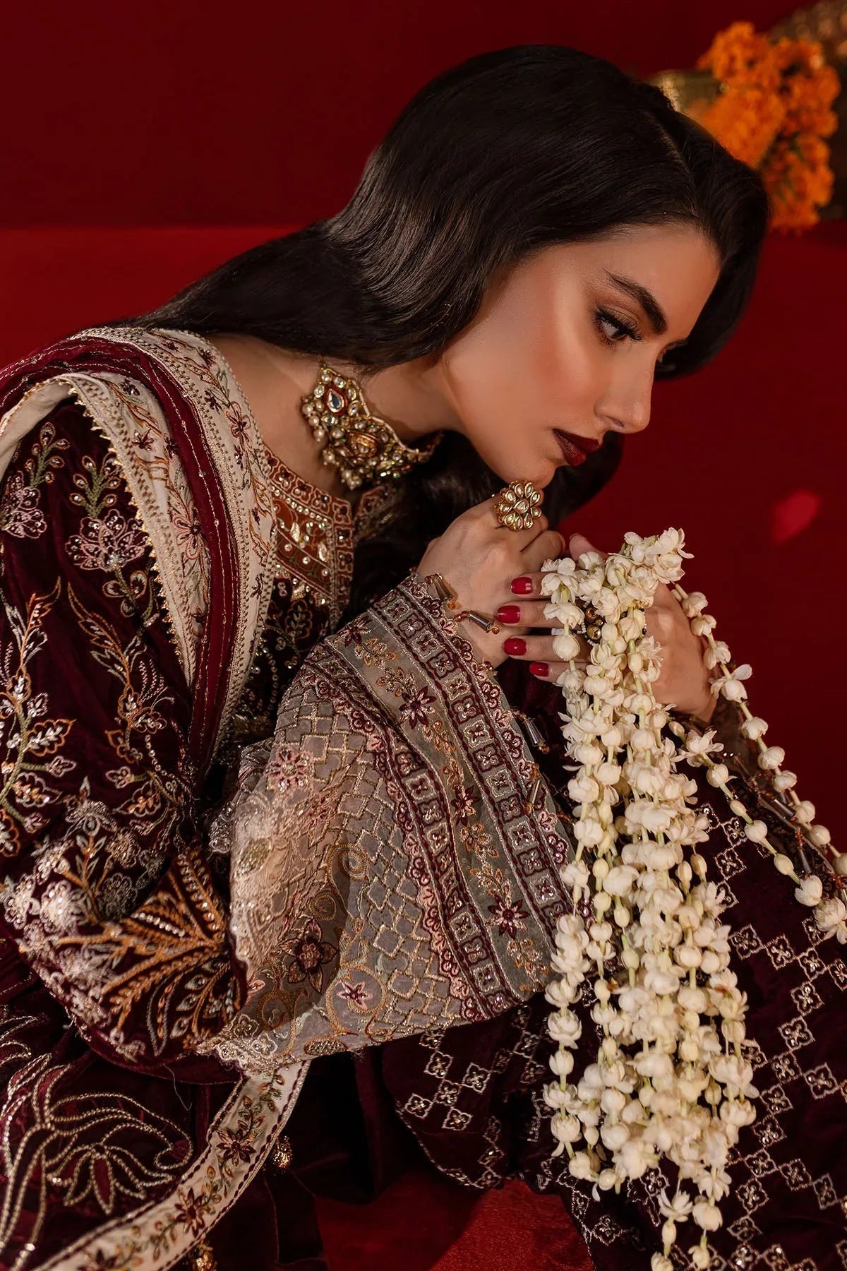 Nureh | Maya Velvet |  NW-89 - Rang-e-Khaas