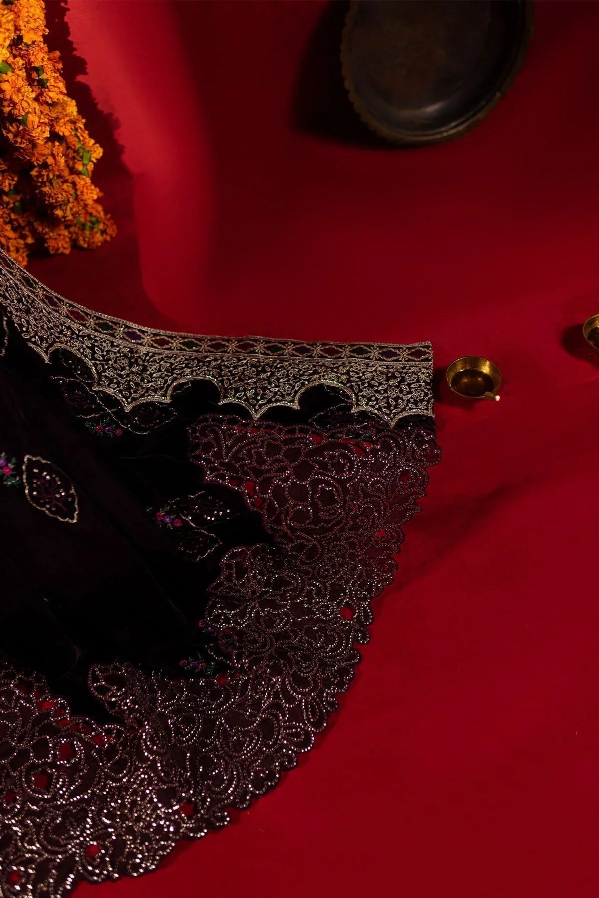 Nureh | Maya Velvet |  NW-91 - Rang-e-Khaas