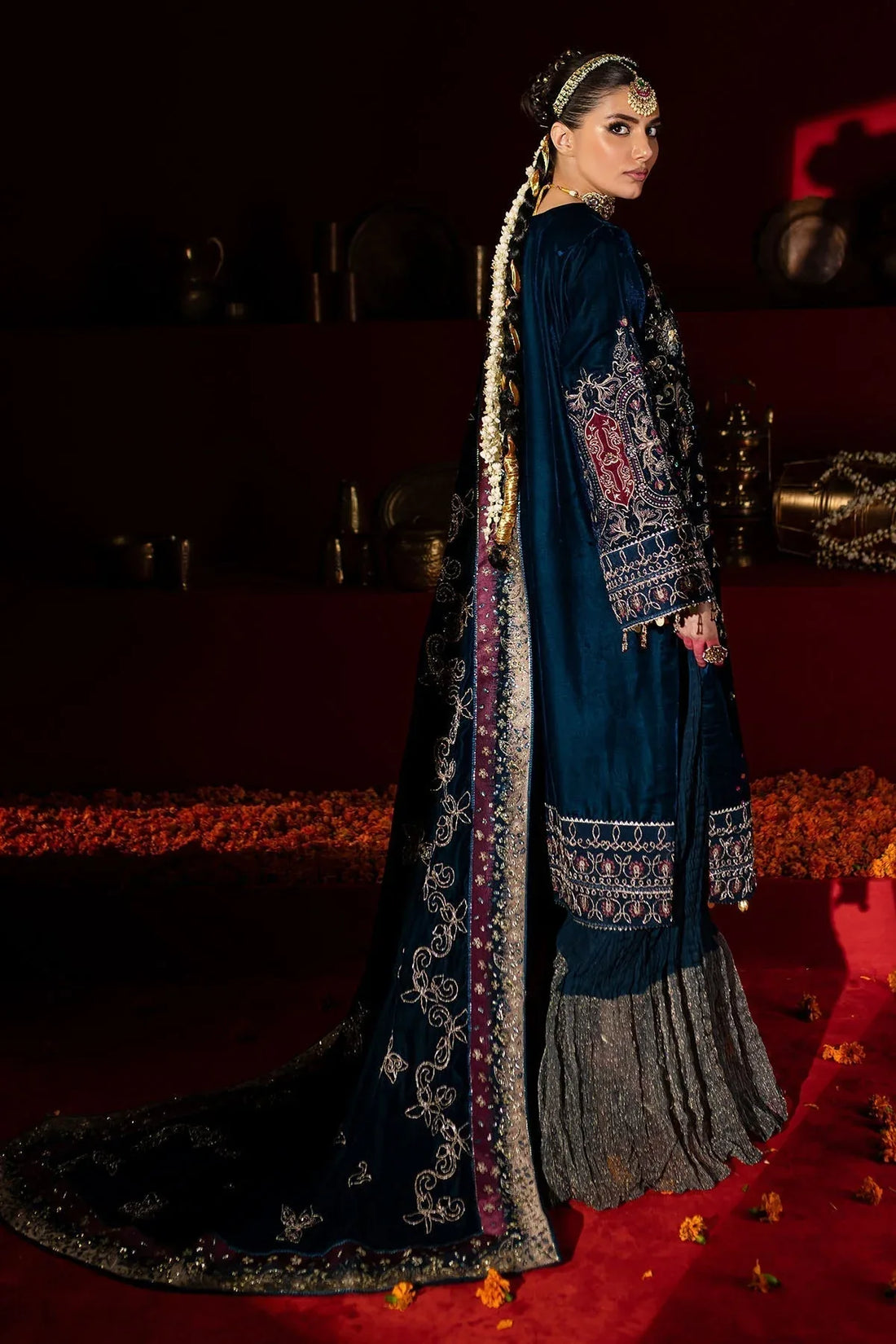 Nureh | Maya Velvet |  NW-90 - Rang-e-Khaas