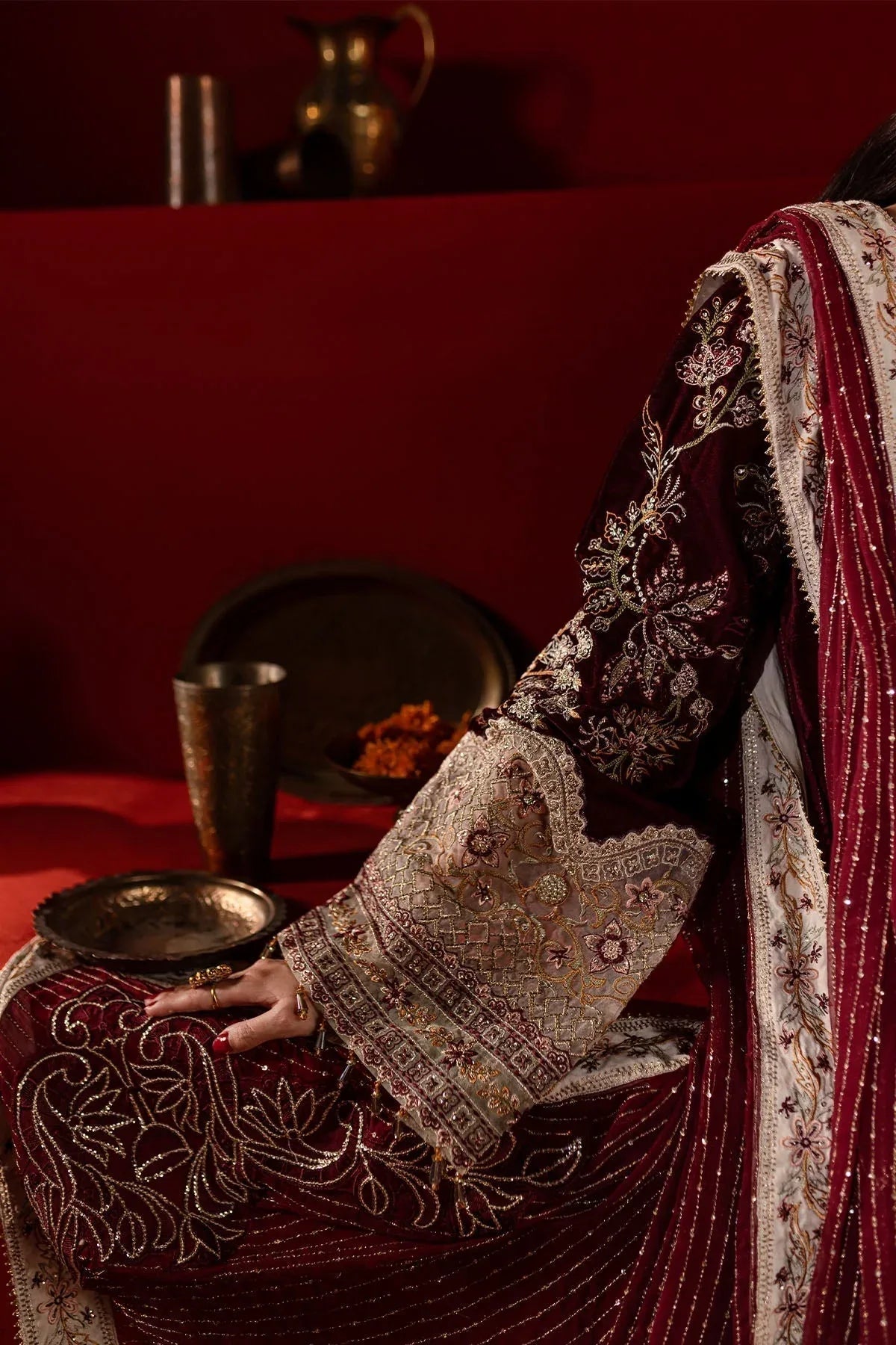 Nureh | Maya Velvet |  NW-89 - Rang-e-Khaas