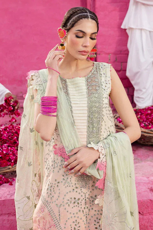 Nureh | Mela Luxury Lawn | NDS-103 - Rang-e-Khaas