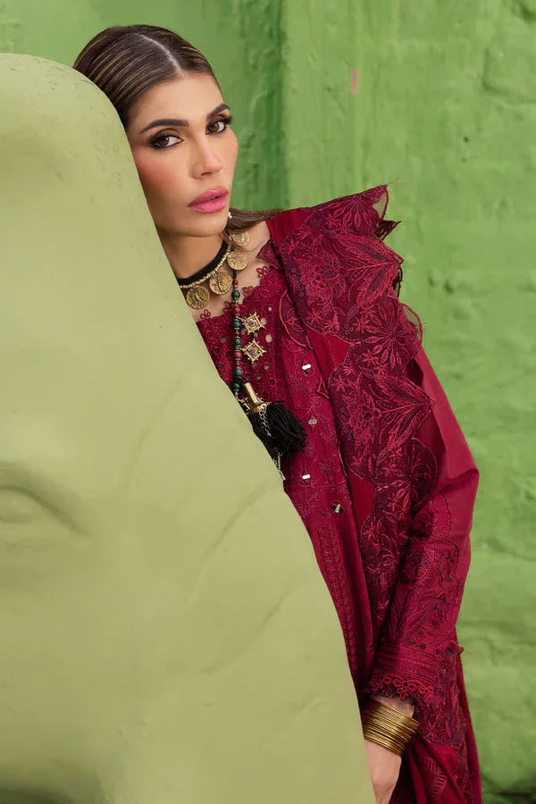 Nureh | Mela Luxury Lawn | NDS-107 - Rang-e-Khaas