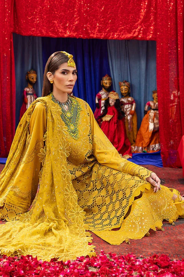 Nureh | Mela Luxury Lawn | NDS-100 - Rang-e-Khaas