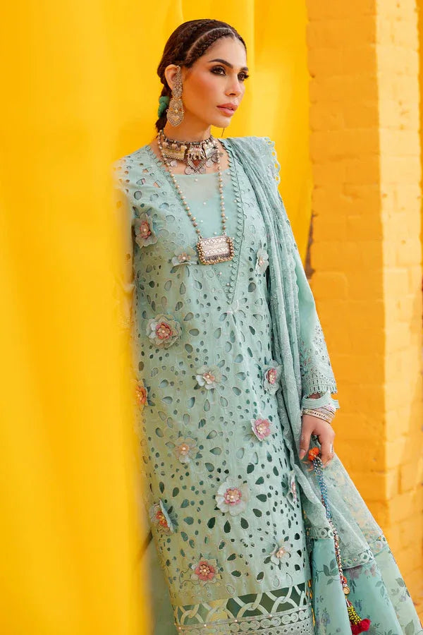 Nureh | Mela Luxury Lawn | NDS-102 - Rang-e-Khaas