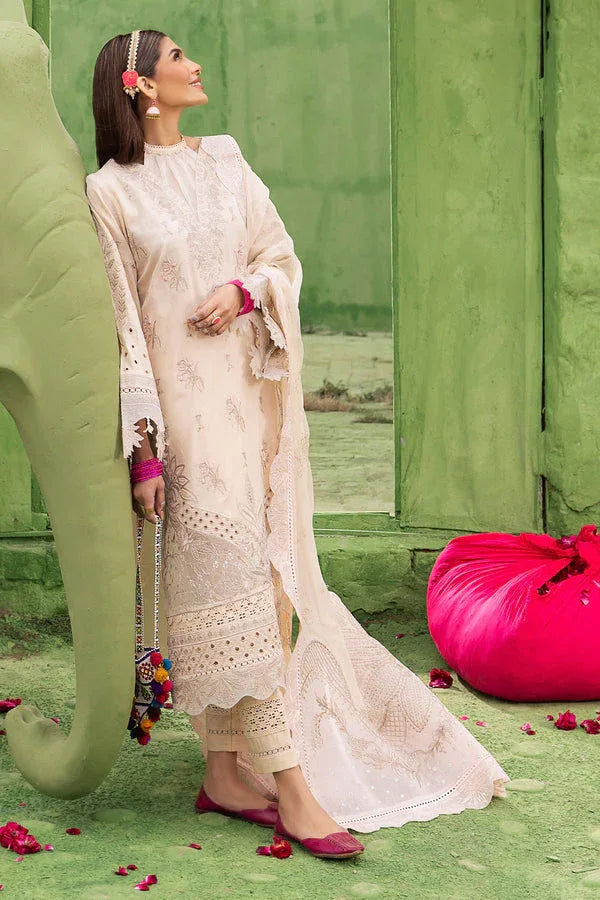 Nureh | Mela Luxury Lawn | NDS-104 - Rang-e-Khaas