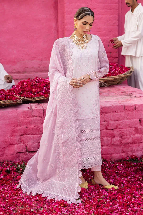 Nureh | Mela Luxury Lawn | NDS-106 - Rang-e-Khaas