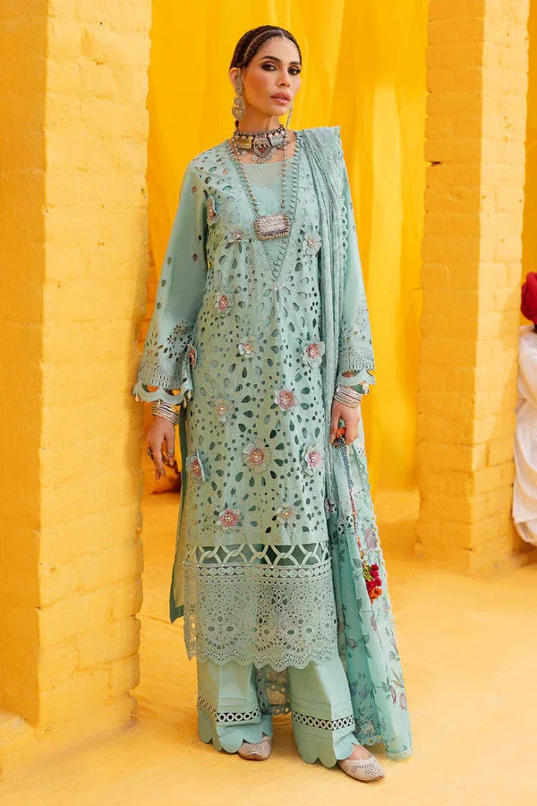 Nureh | Mela Luxury Lawn | NDS-102 - Rang-e-Khaas