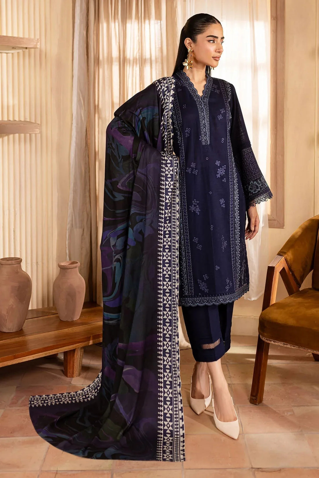 Nureh | Shades of Winter |  NP-582 - Rang-e-Khaas