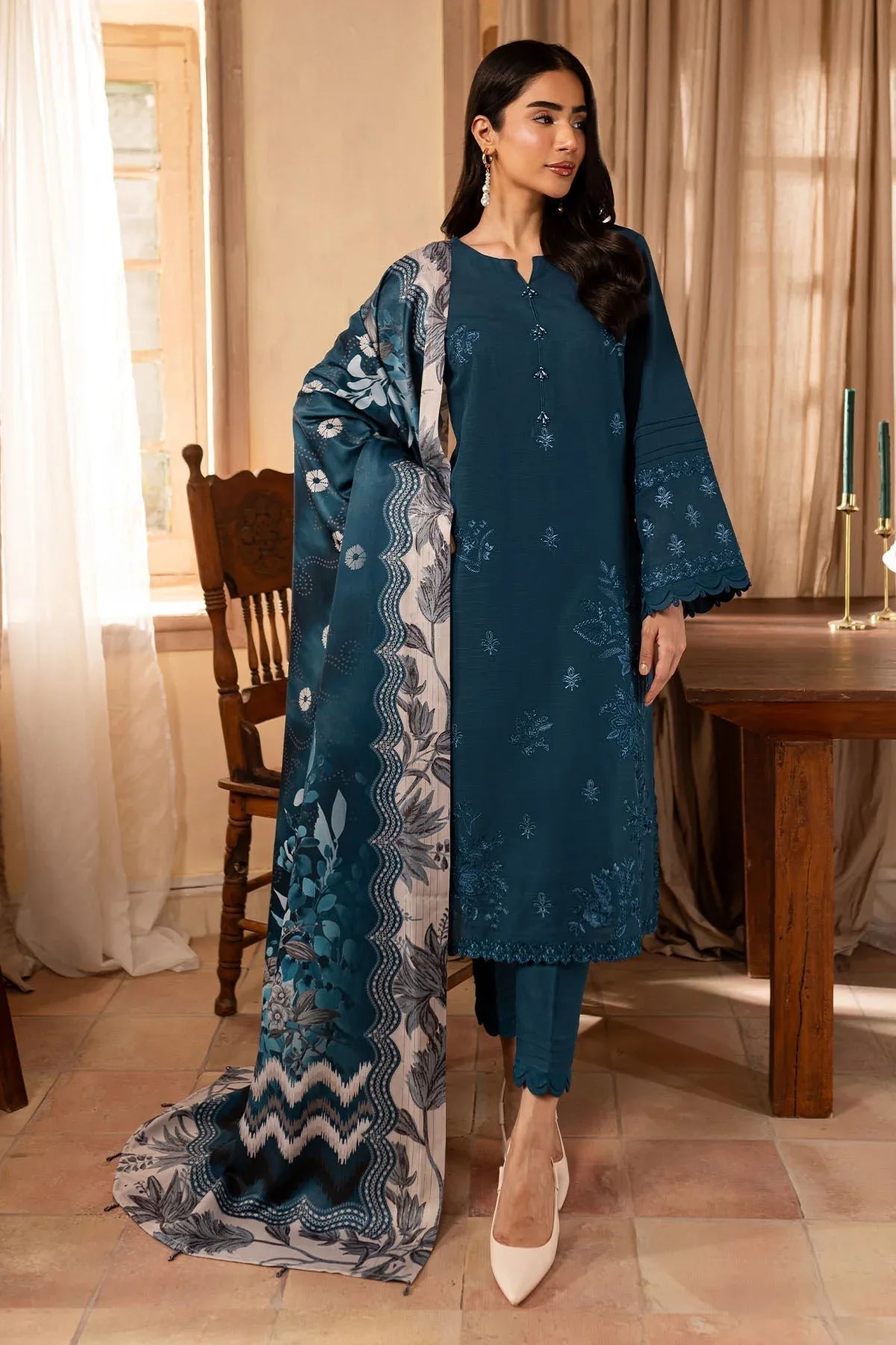 Nureh | Shades of Winter |  NP-580 - Rang-e-Khaas