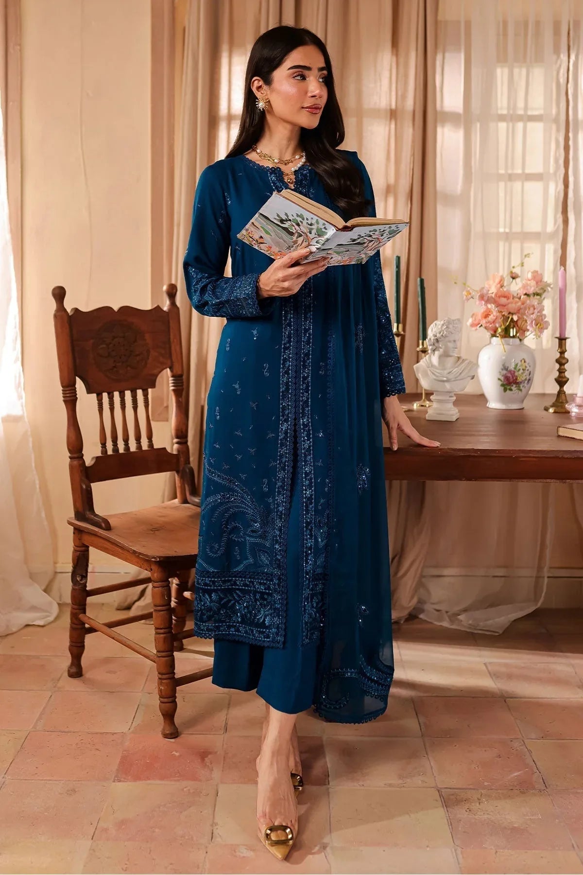 Nureh | Shades of Winter |  NP-583 - Rang-e-Khaas