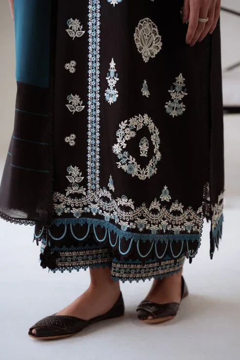 Aabyaan | Miraal Signature Embroidered Viscose 25 | NYRA (AV-05) - Rang-e-Khaas