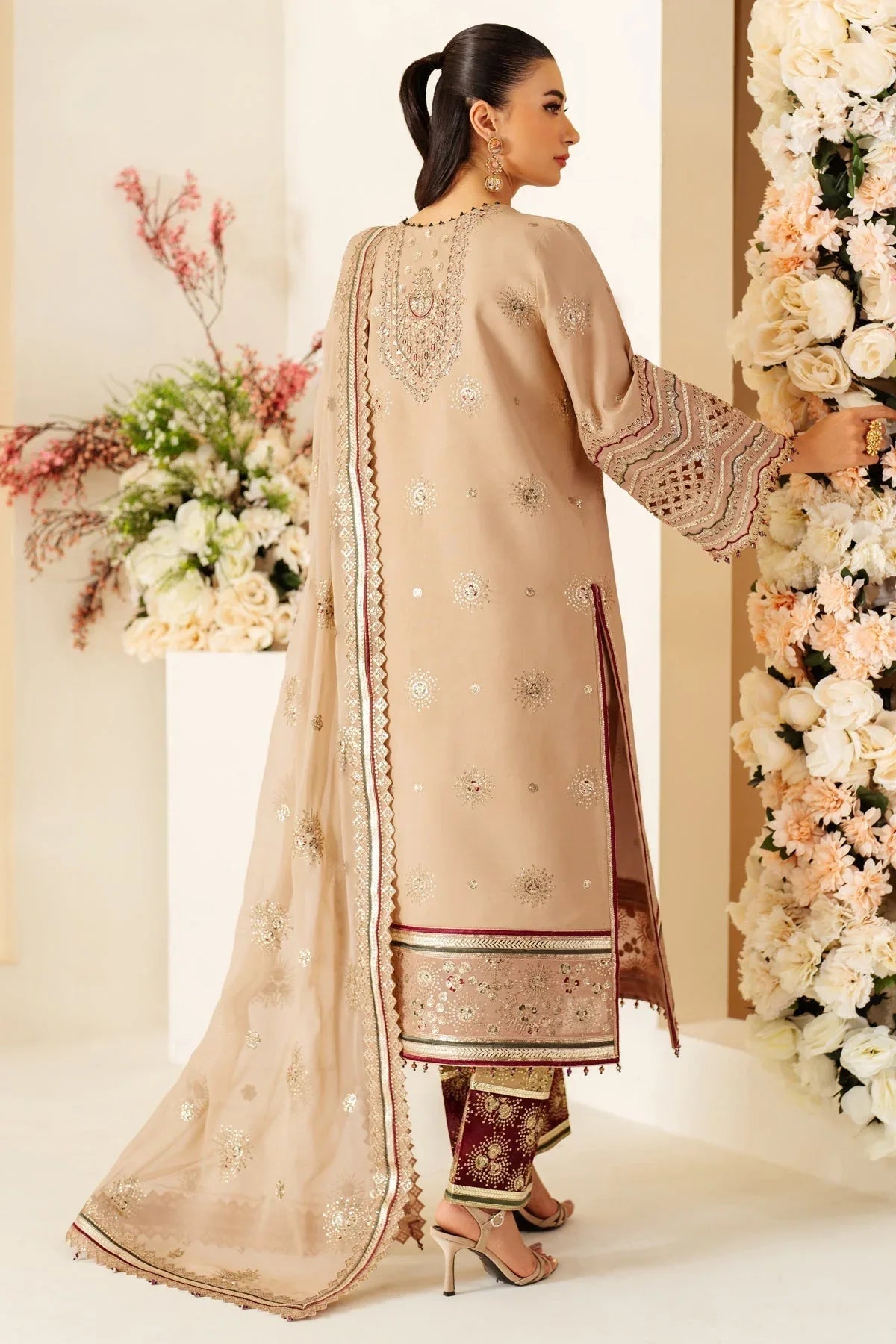 Alizeh | Luxury Raw Silk | AF-RS-06-OAK - Rang-e-Khaas