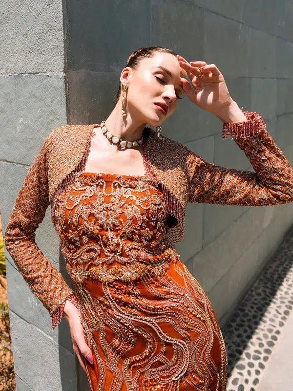 Epoque | Ciel Luxury Couture | Ochre - Rang-e-Khaas