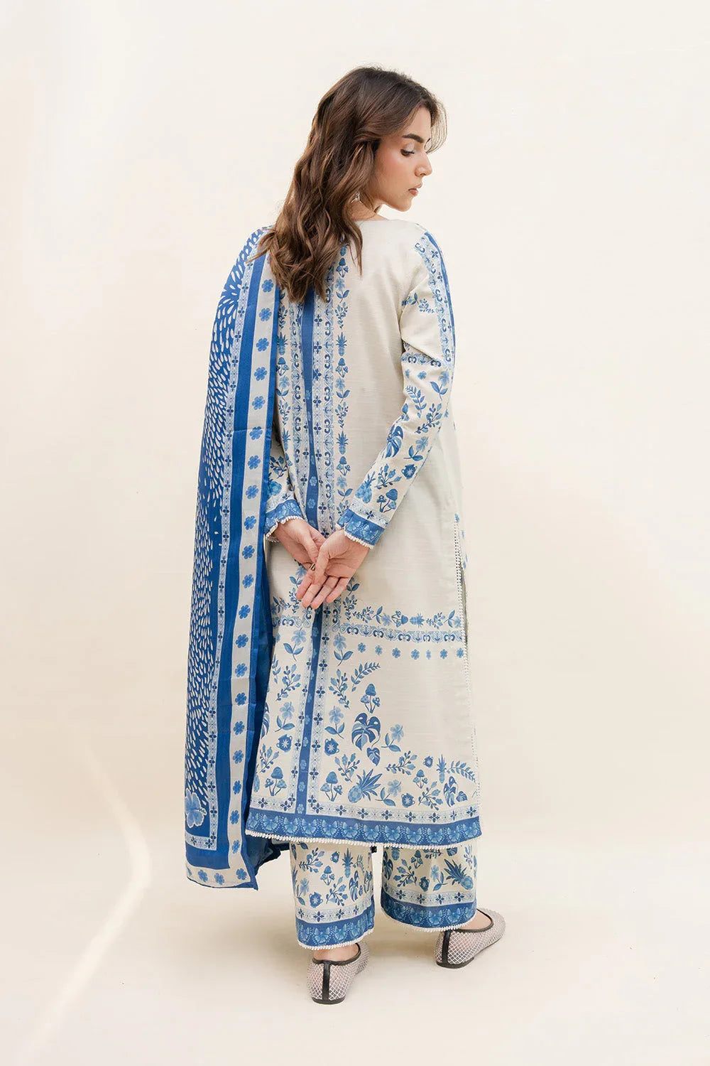 Maryum N Maria | Latte Layers Pret | COCOA CALM - MWS5827 - Rang-e-Khaas