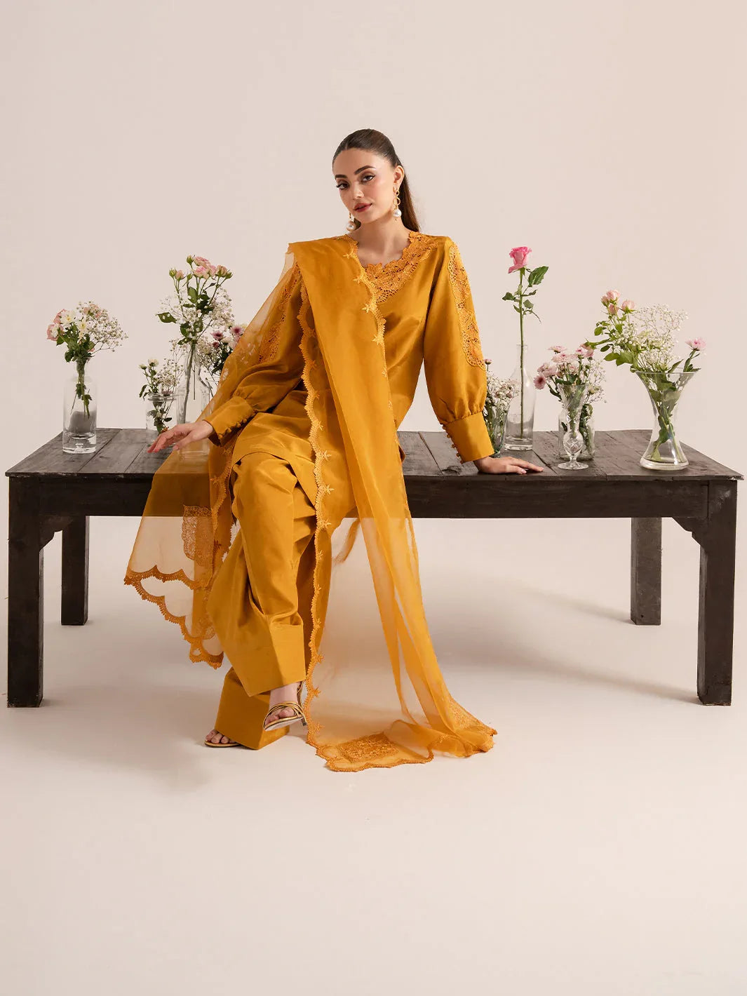 Izel | The Silk Chapter | Ochre - Rang-e-Khaas