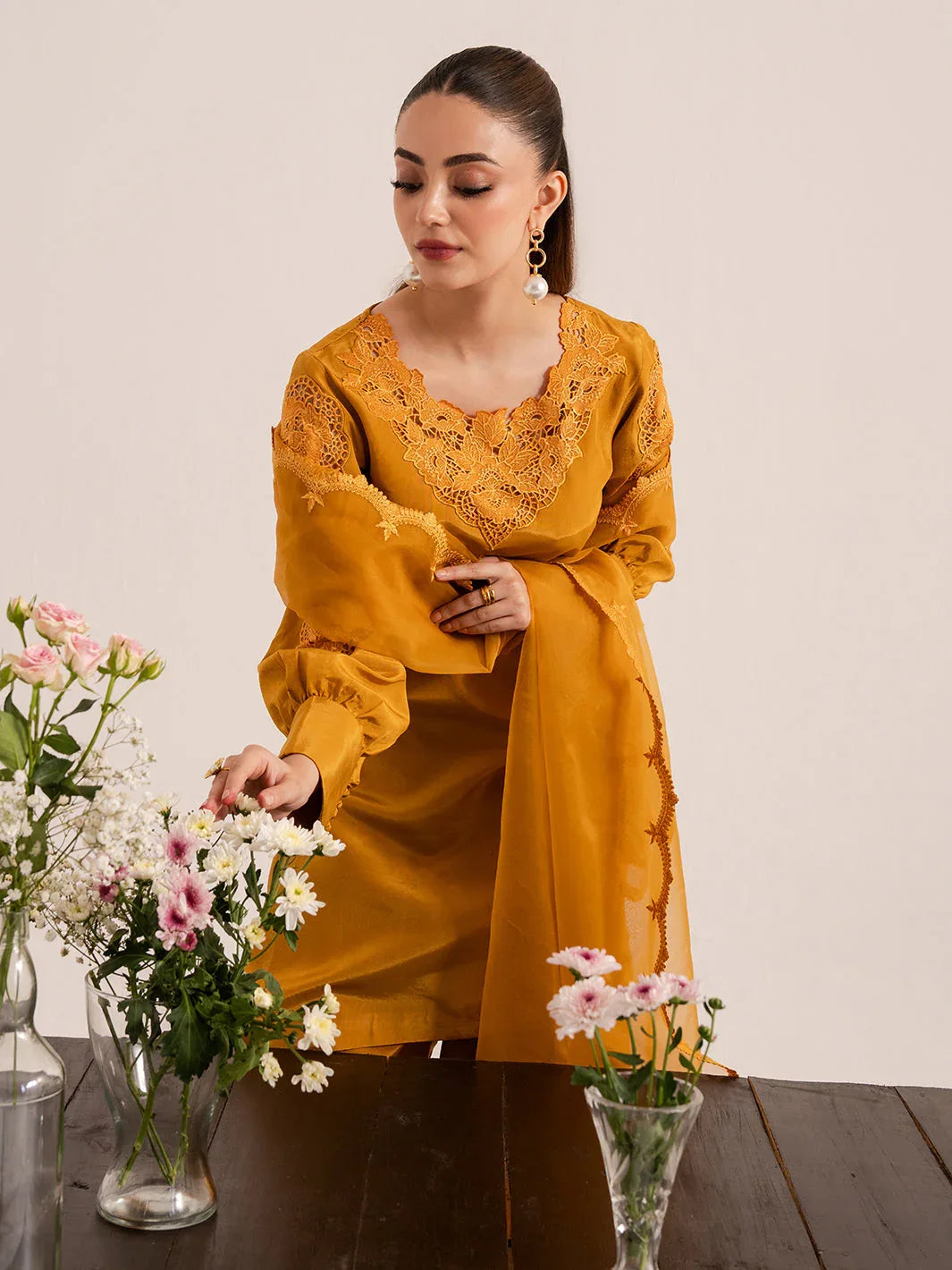 Izel | The Silk Chapter | Ochre - Rang-e-Khaas