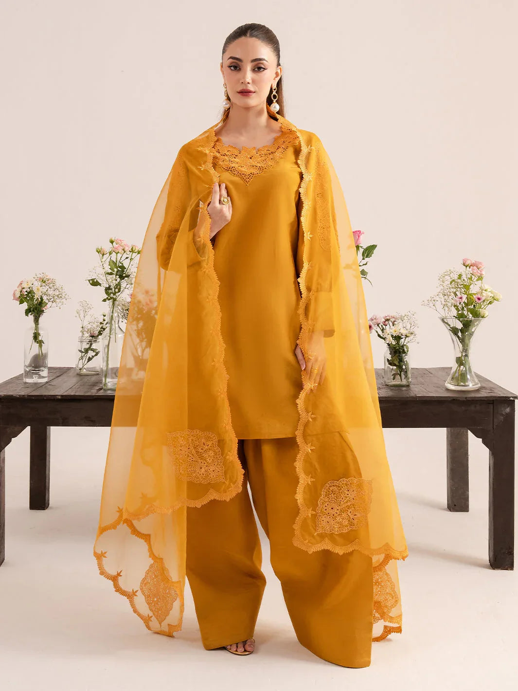 Izel | The Silk Chapter | Ochre - Rang-e-Khaas